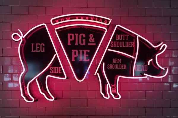 Neon sign