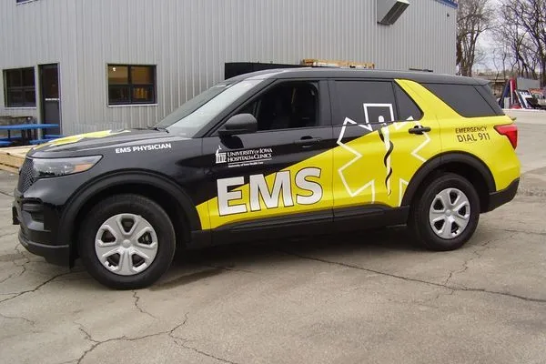 Custom vehicle wrap